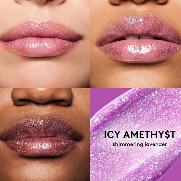 New Fenty Beauty by Rihanna Gloss Bomb Stix High-Shine Gloss Stick Icy Amethy$t - Picture 2 of 7
